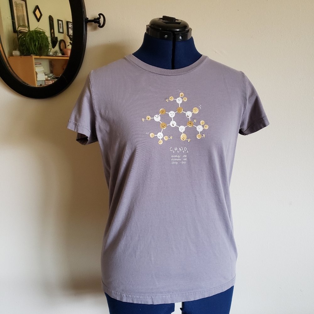 Nerdy caffeine graphic tee